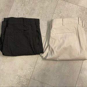 2 pairs of Nike men’s golf pants - 32x30